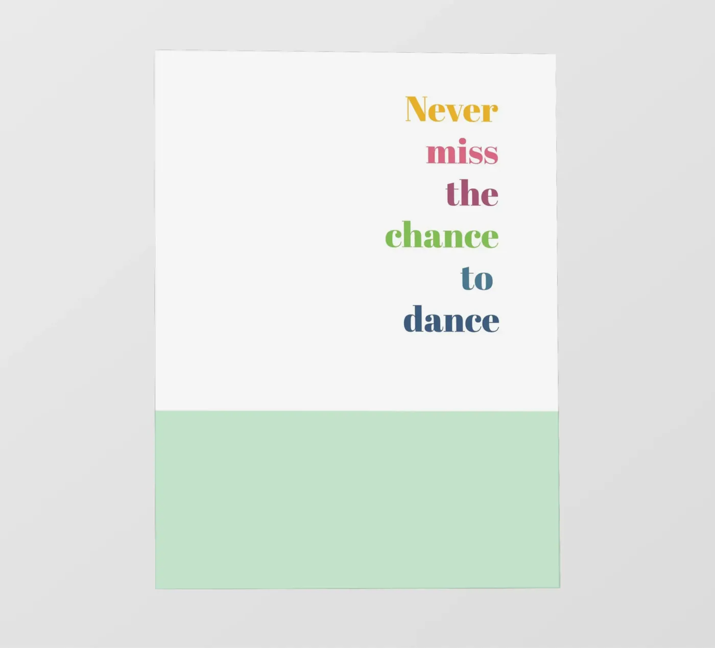 Dance backlit folie van glueckaufpapier