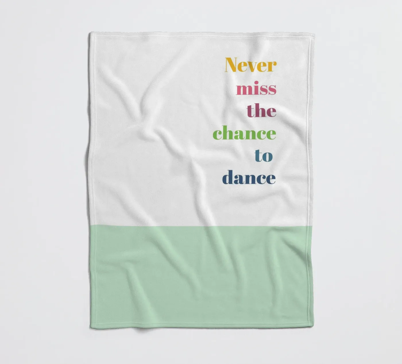 Dance fleecedeken van glueckaufpapier