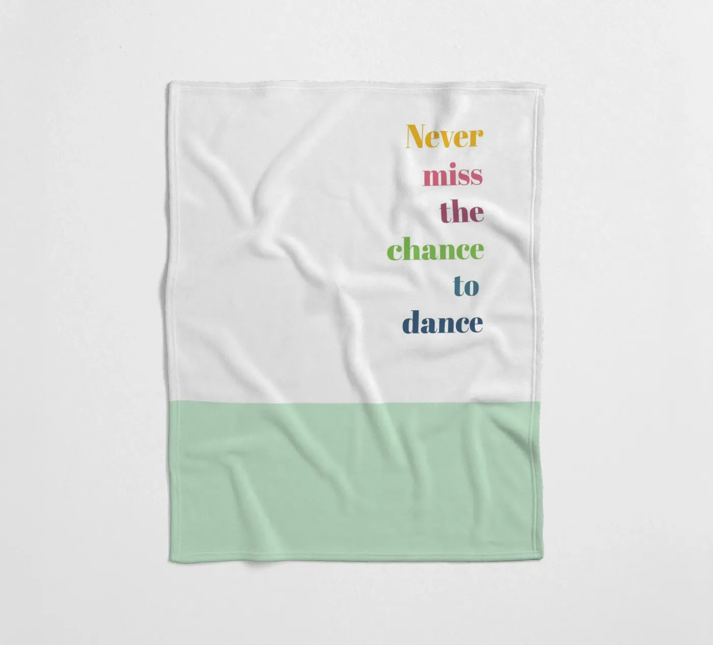 Dance fleecedeken van glueckaufpapier