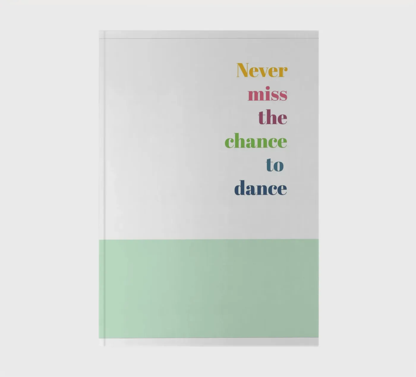 Dance notebook by glueckaufpapier
