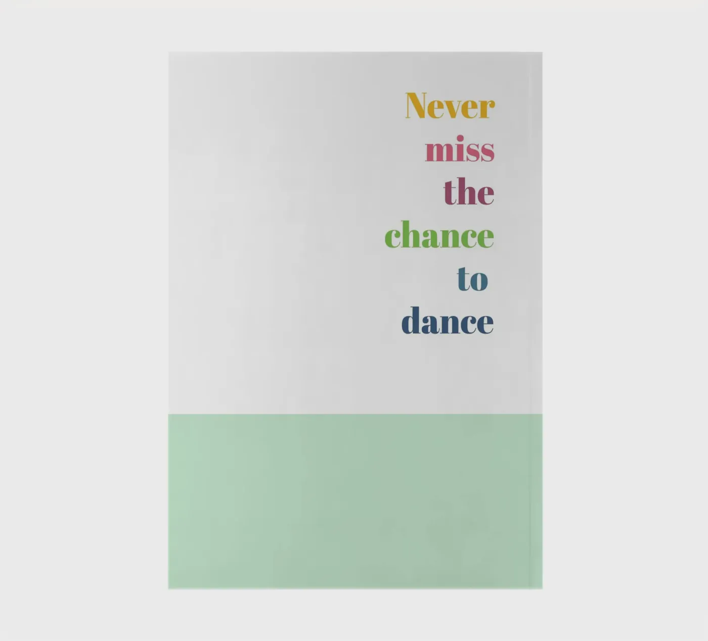 Dance notebook by glueckaufpapier