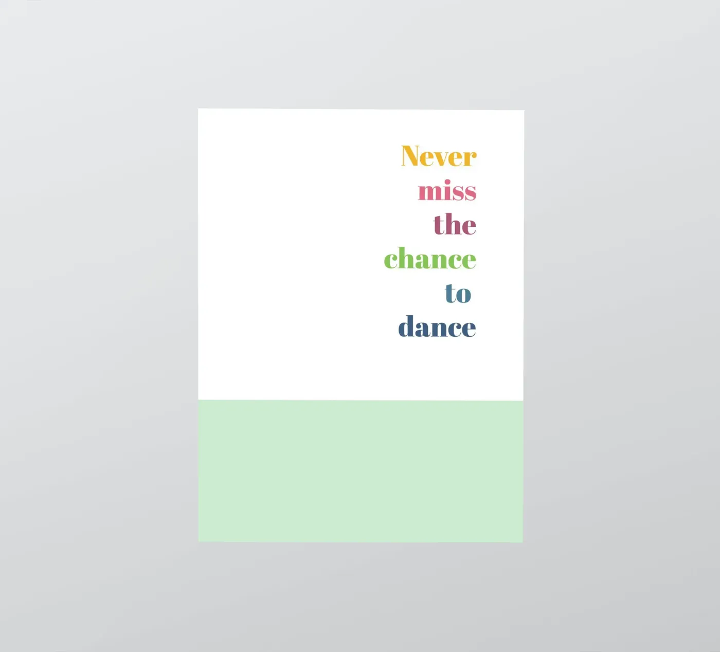 Dance sticker van glueckaufpapier