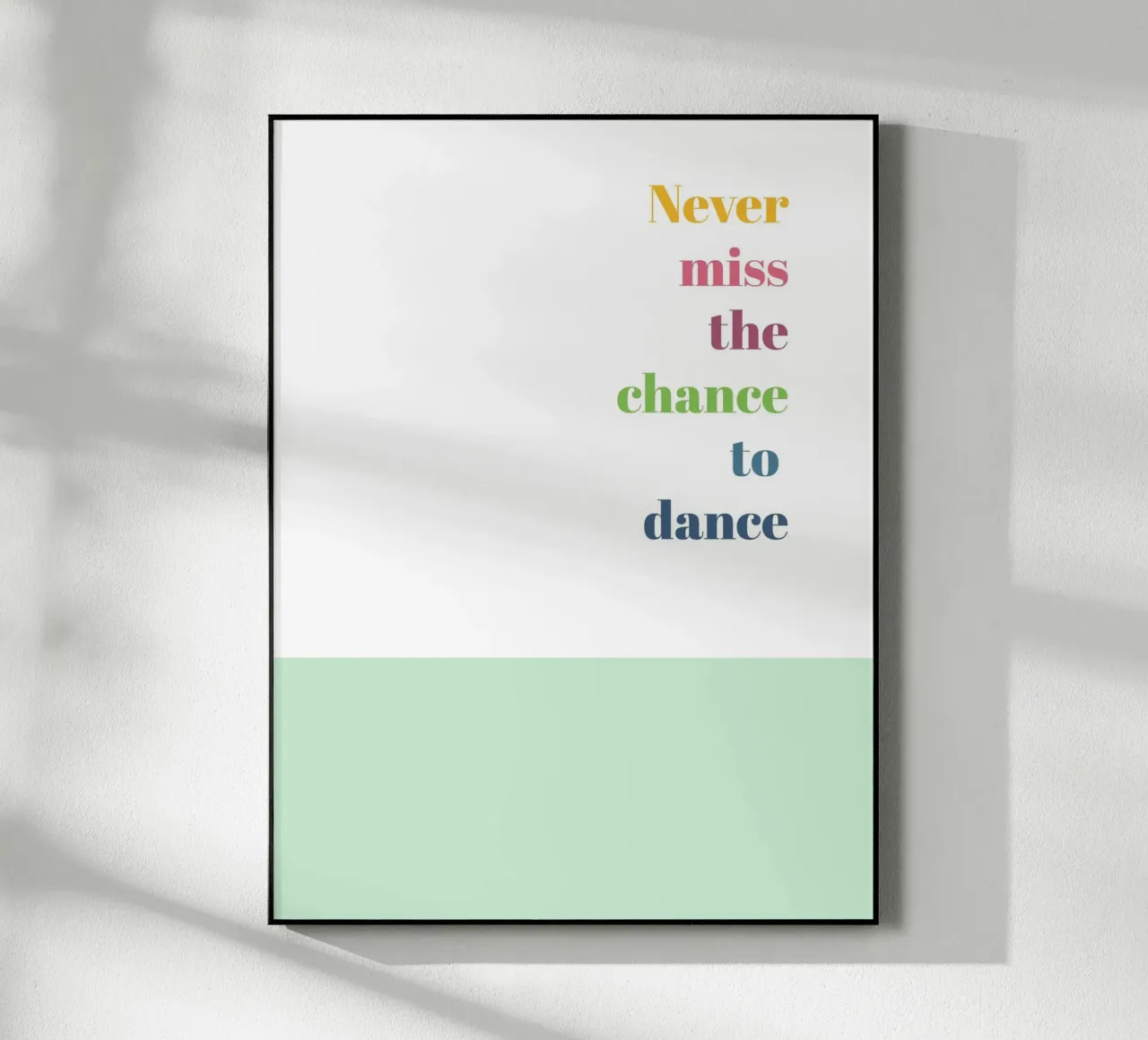 Dance plexiglass da glueckaufpapier