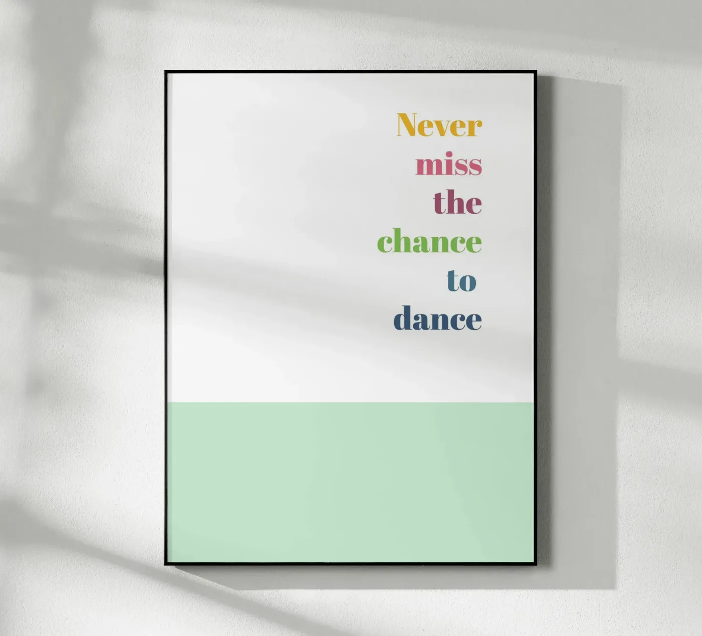 Dance Acryl-Glas von glueckaufpapier