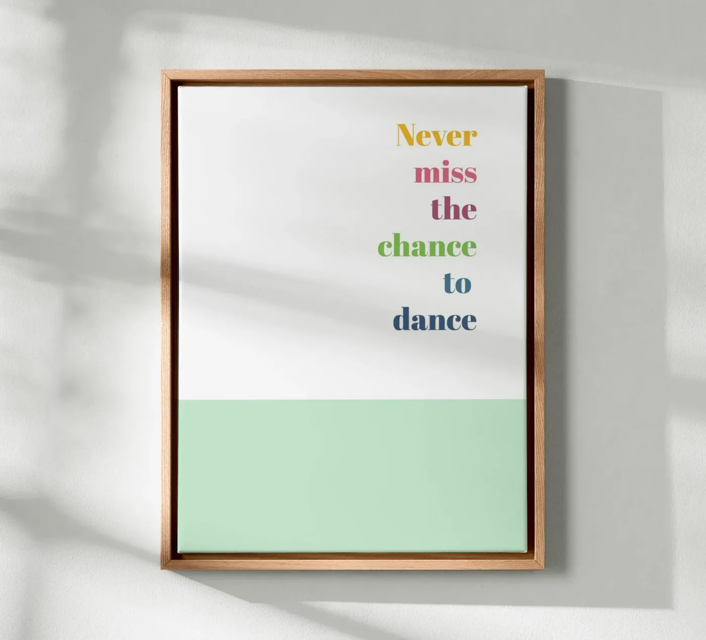 Dance canvas van glueckaufpapier