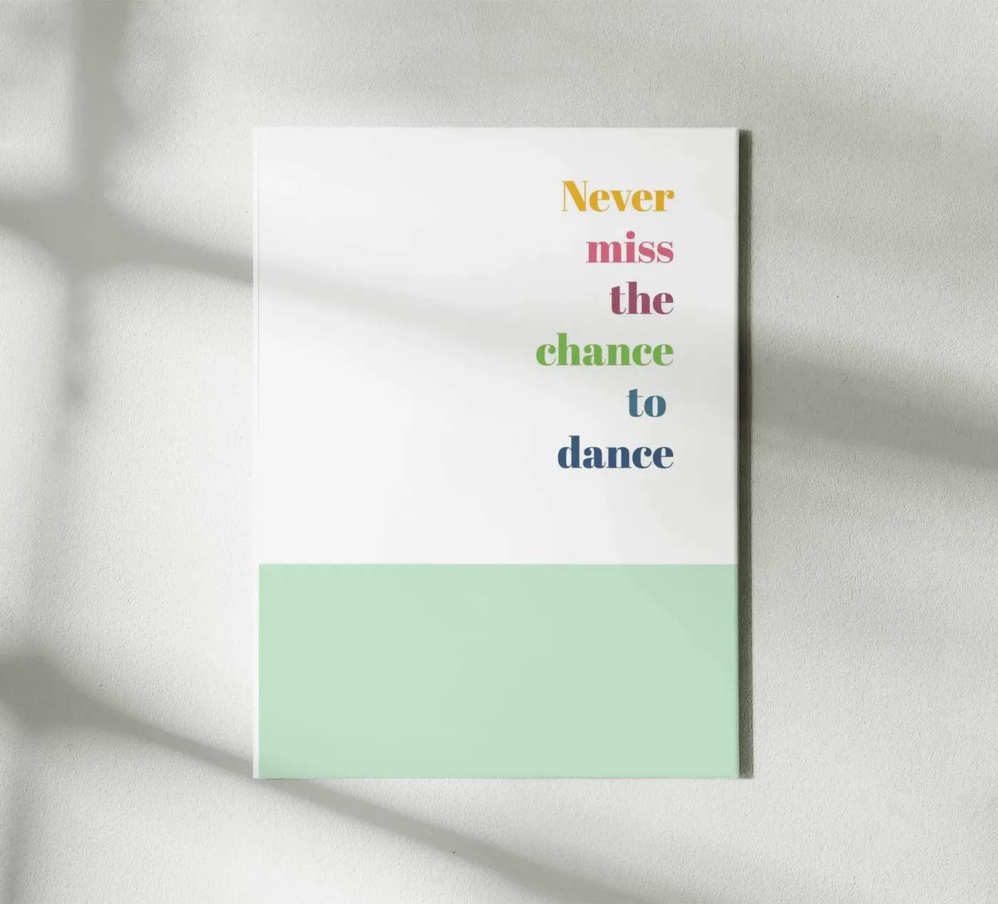 Dance canvas by glueckaufpapier