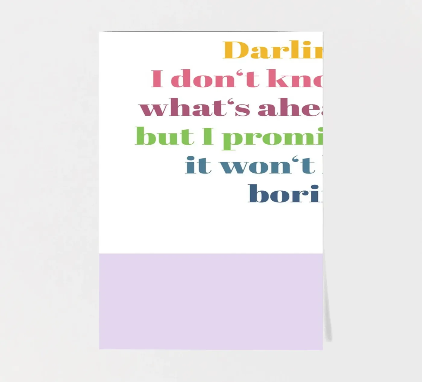 Darling sticker sheet by glueckaufpapier