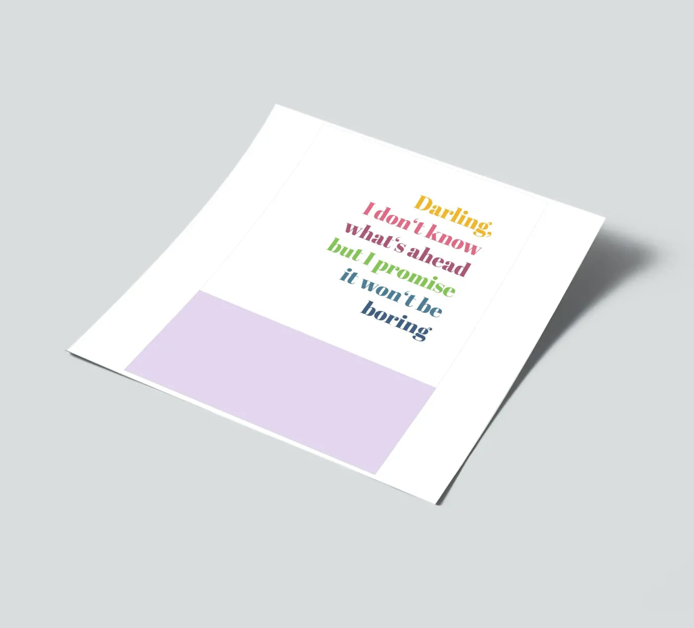 Darling sticker sheet by glueckaufpapier