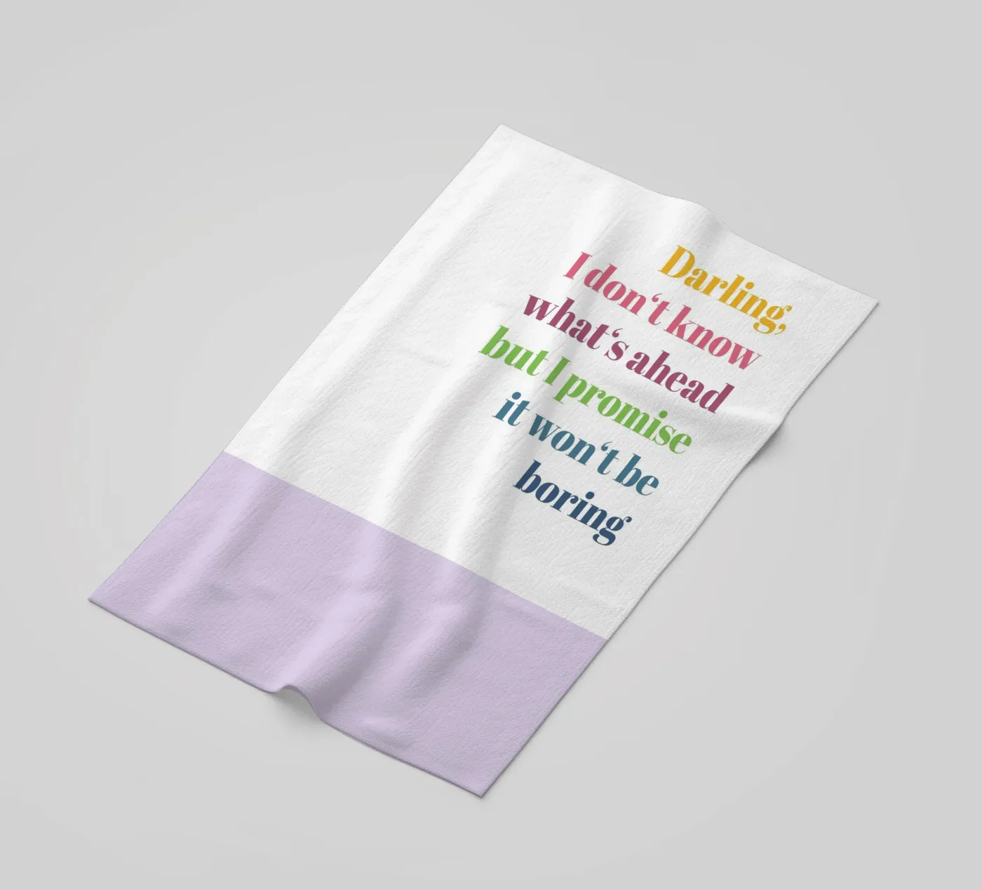 Darling strandhanddoek van glueckaufpapier