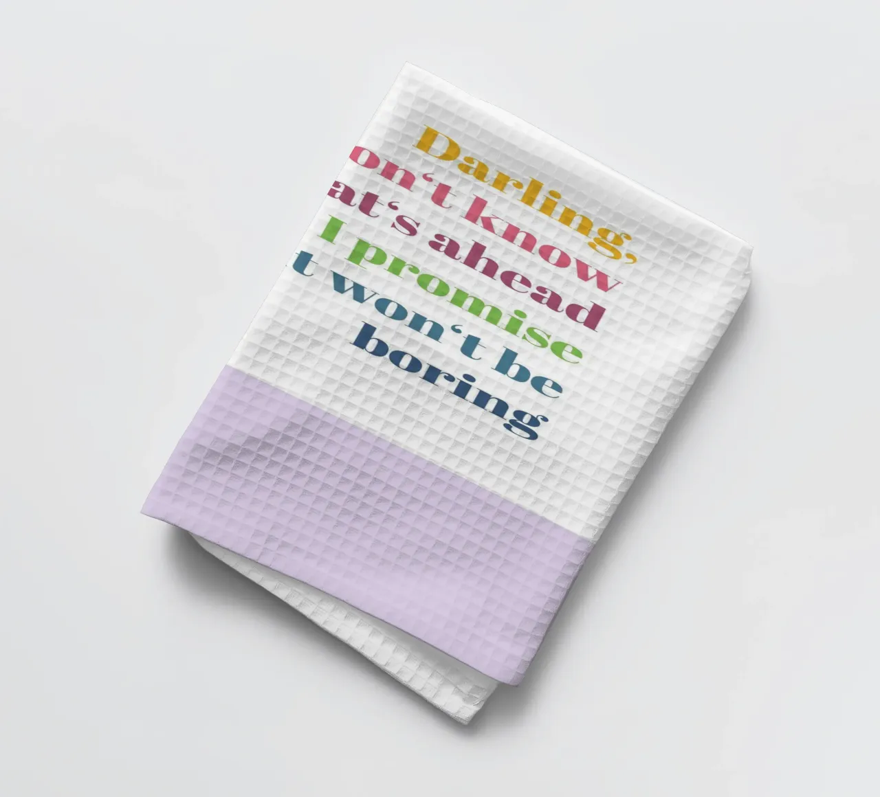 Darling canovaccio da cucina da glueckaufpapier