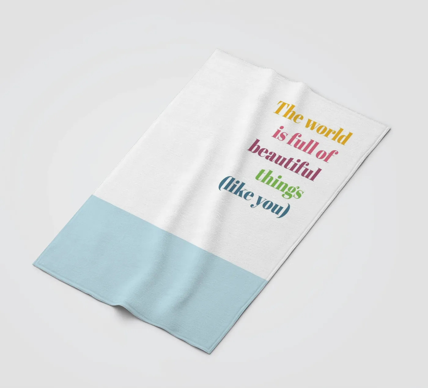 Beautiful things fleecedeken van glueckaufpapier