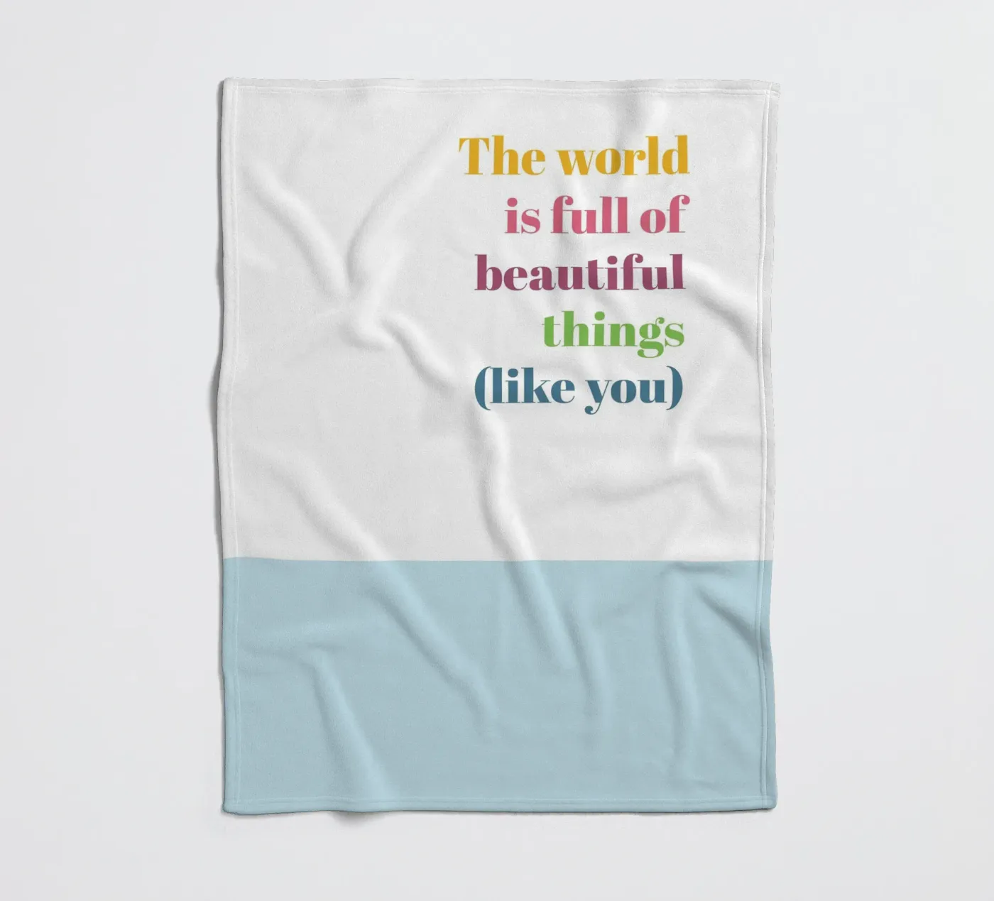 Beautiful things fleecedeken van glueckaufpapier