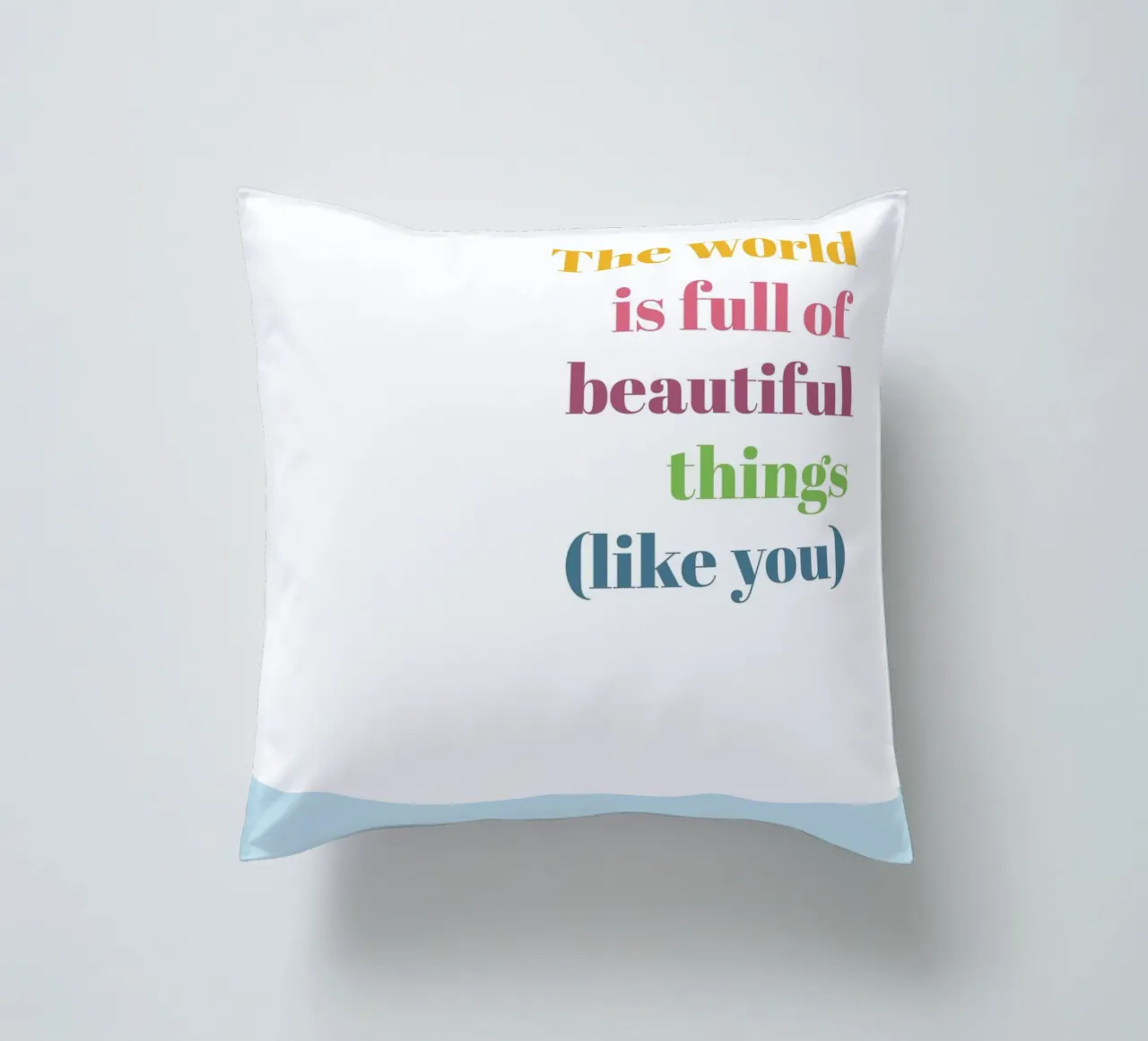 Beautiful things cuscino da glueckaufpapier