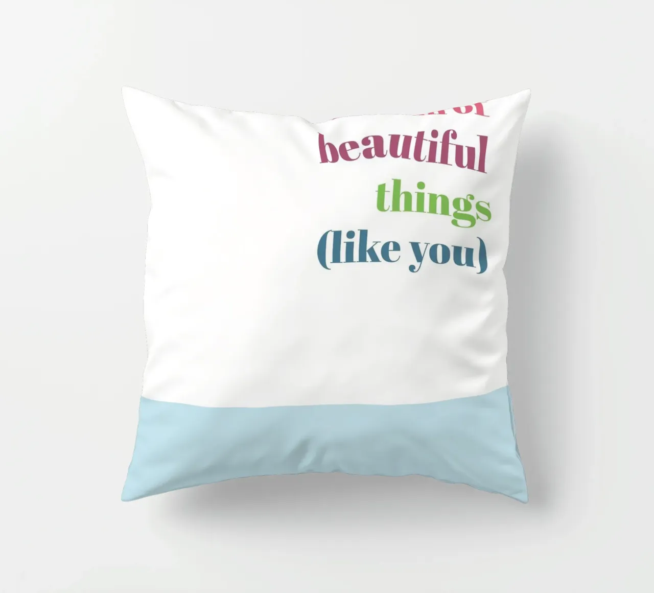 Beautiful things cuscino da glueckaufpapier