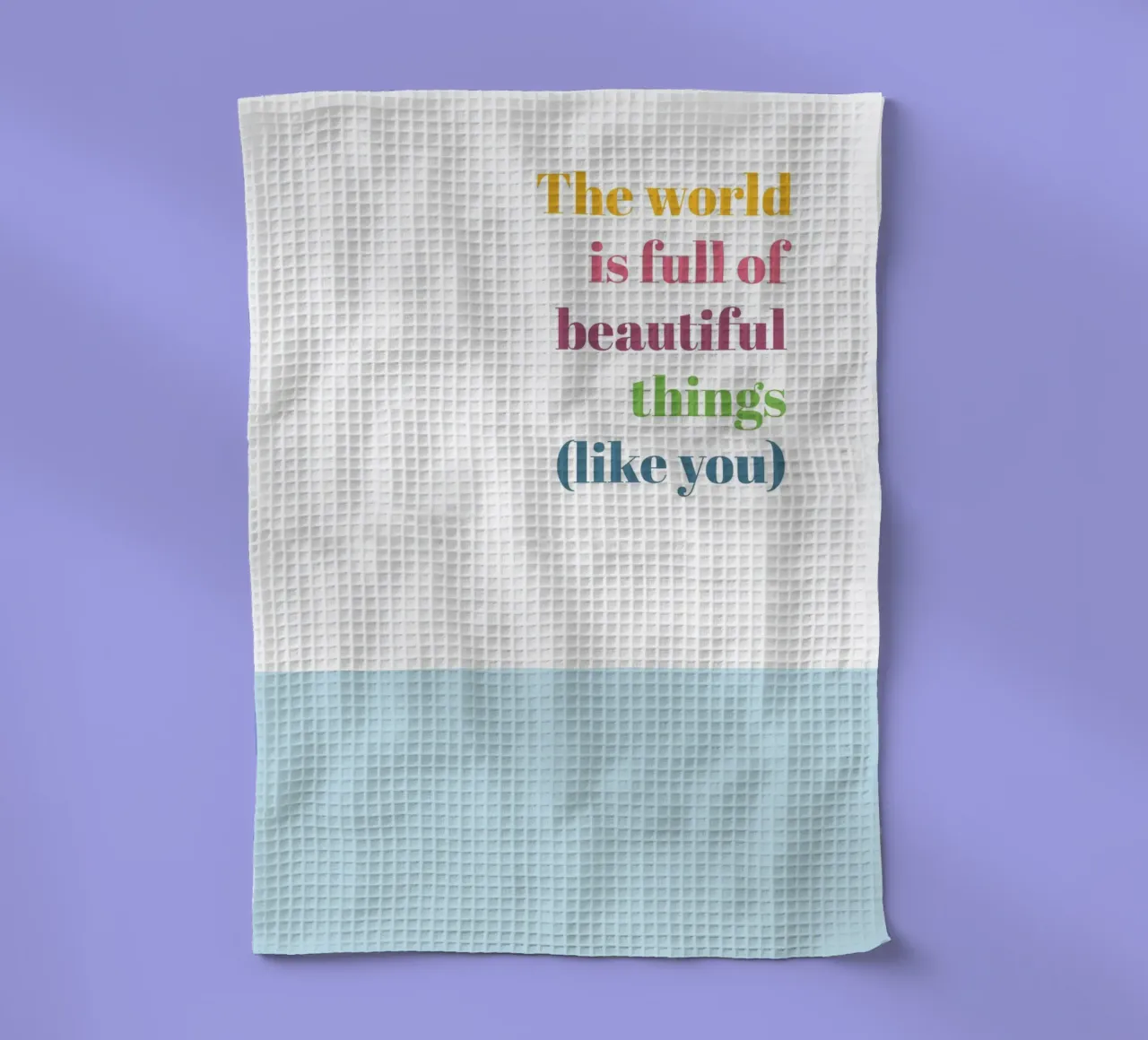 Beautiful things canovaccio da cucina da glueckaufpapier