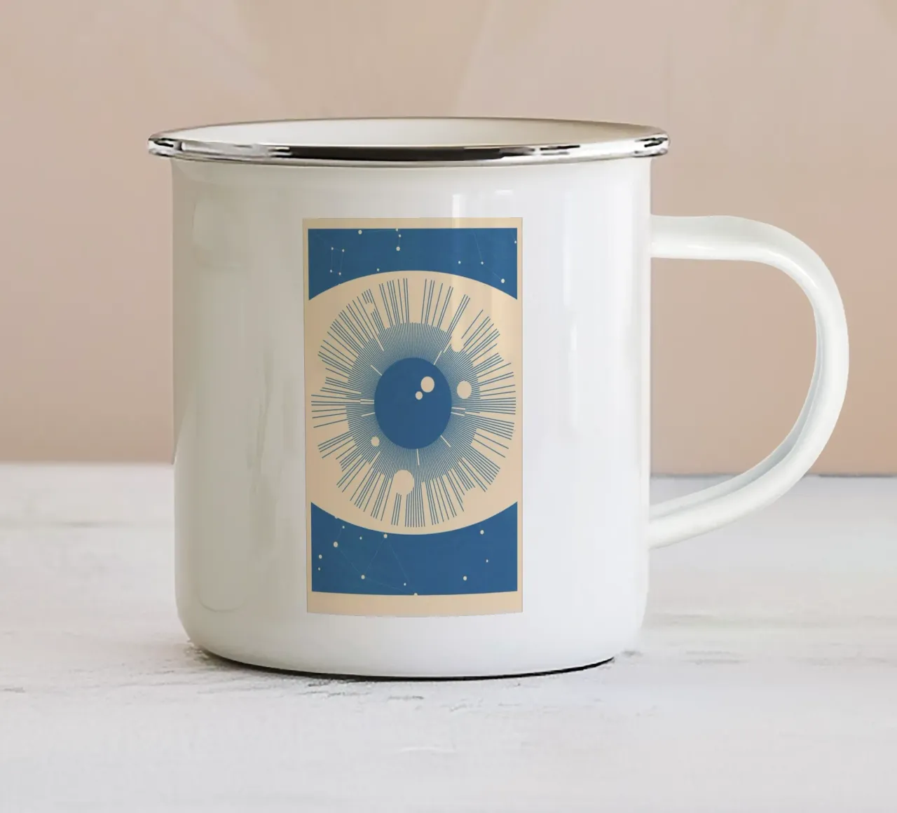 Astronomer's Eye tazza in smalto da Excites