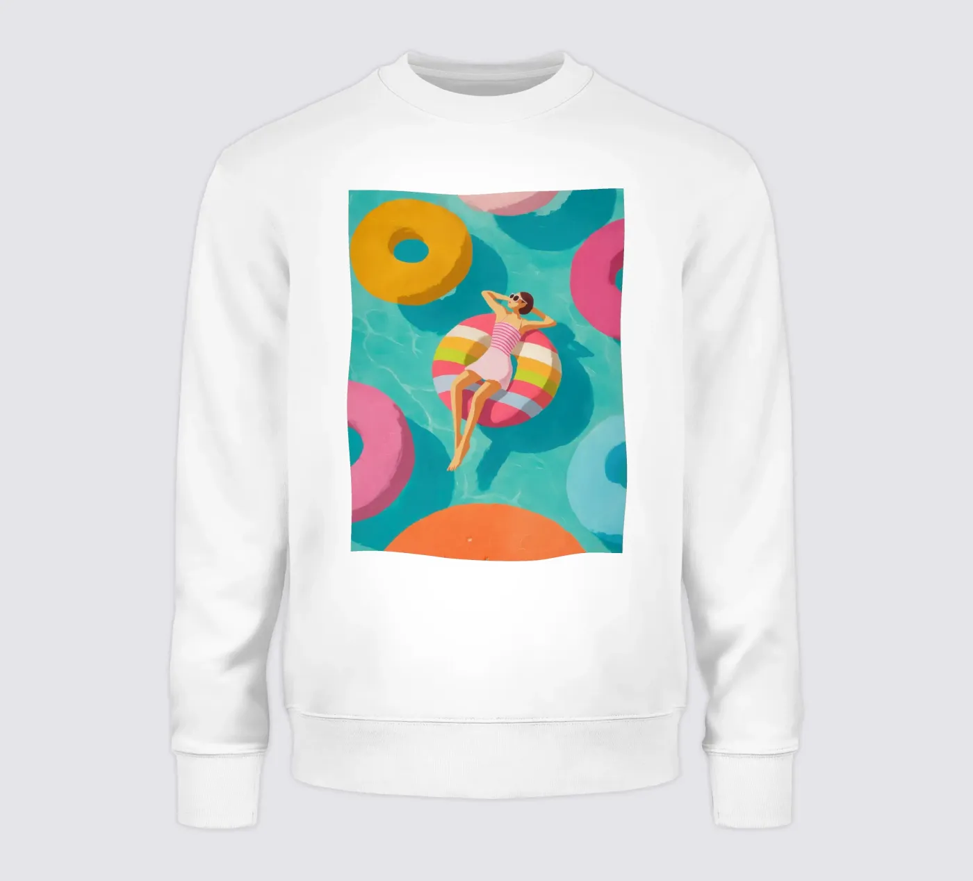 Pool Float Sweatshirt von Ciao Bella
