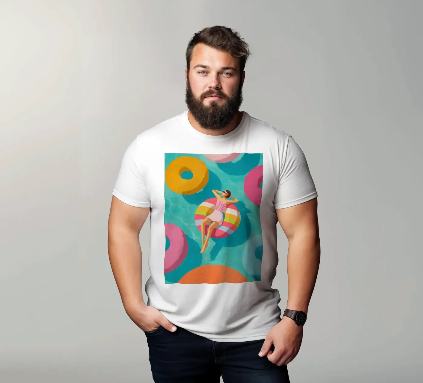 Pool Float t-shirt da Ciao Bella
