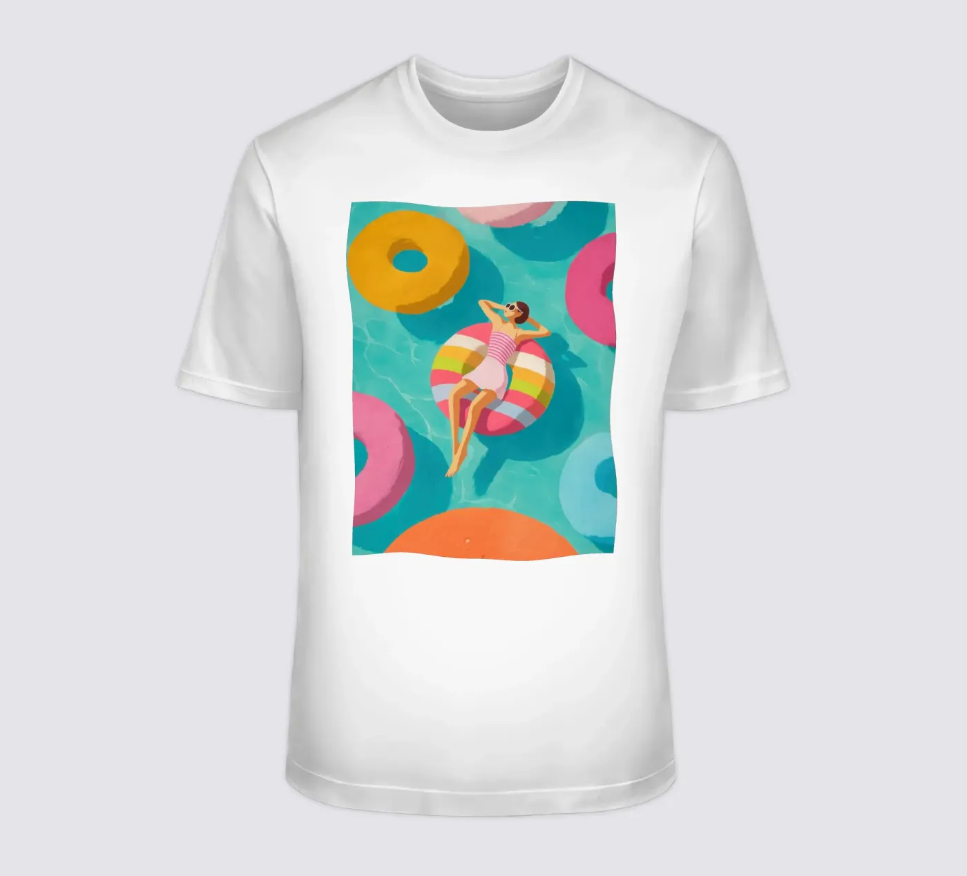 Pool Float t-shirt by Ciao Bella
