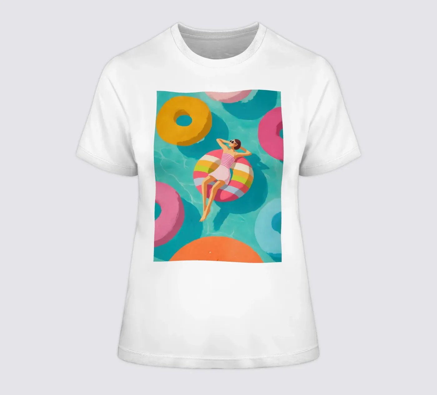 Pool Float t-shirt da donna da Ciao Bella