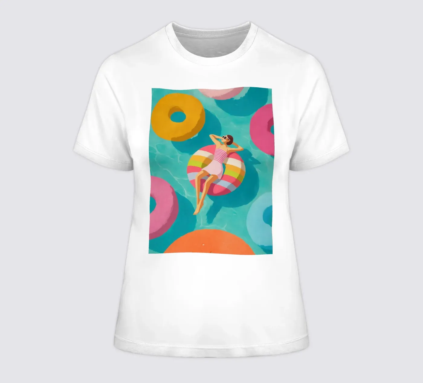 Pool Float t-shirt da donna da Ciao Bella