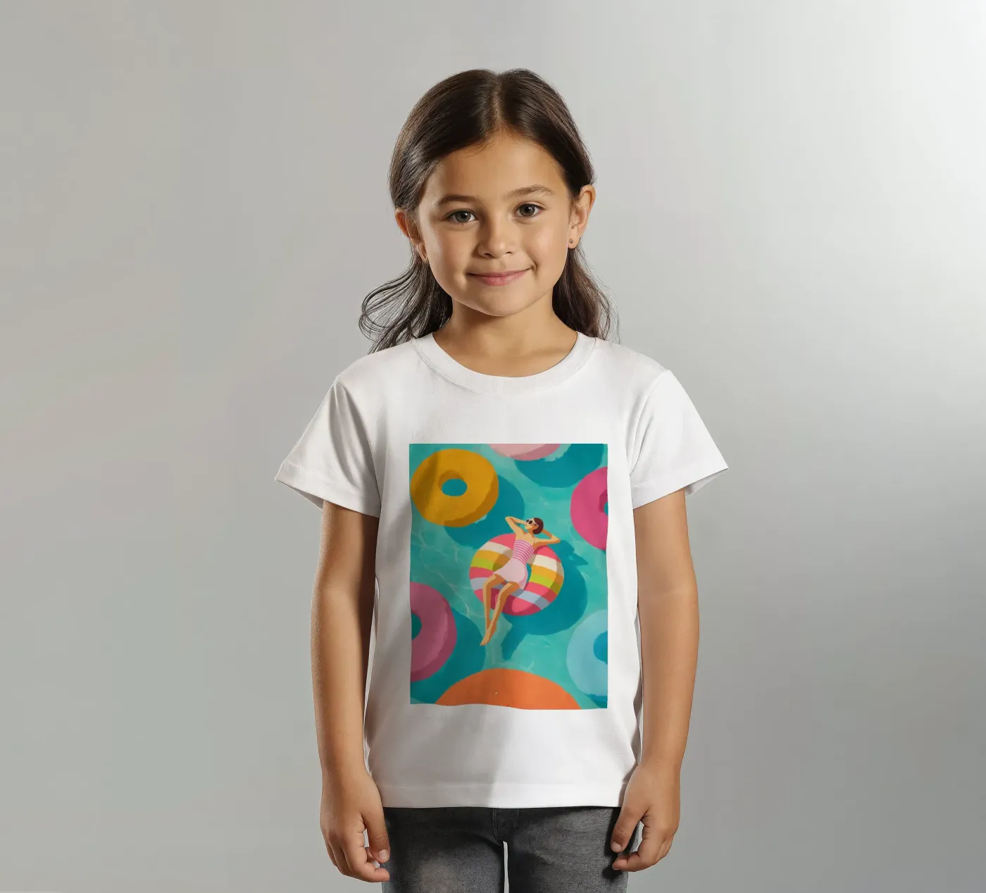 Pool Float Kinder T-Shirt von Ciao Bella