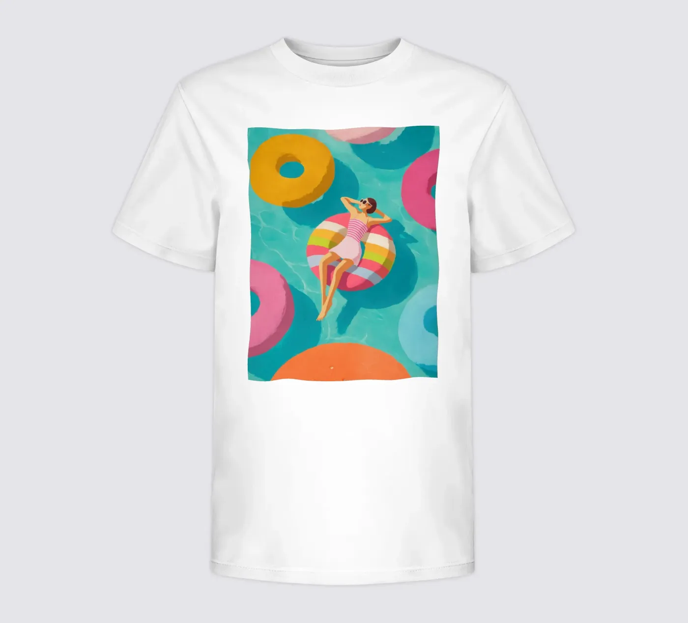 Pool Float Kinder T-Shirt von Ciao Bella