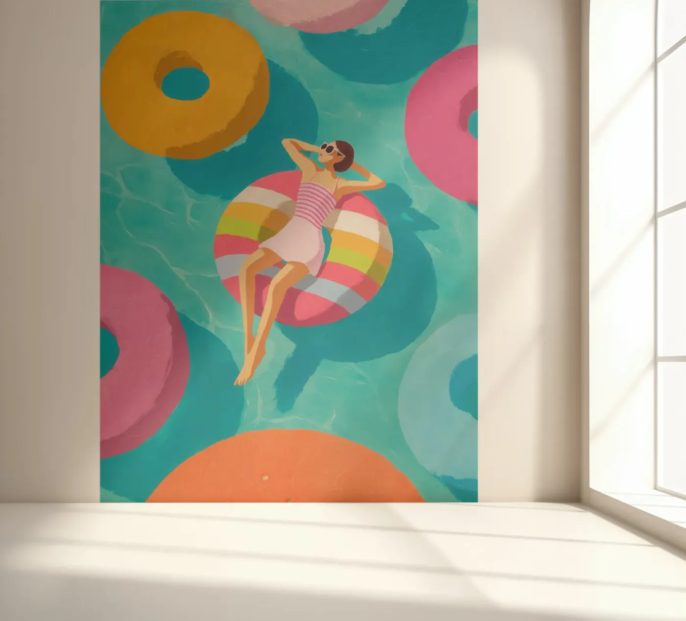 Pool Float Fototapete von Ciao Bella