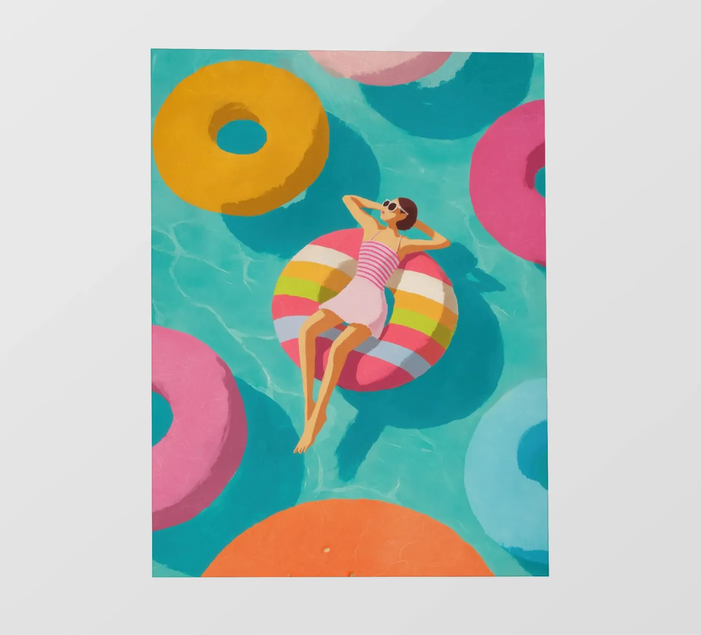 Pool Float Fototapete von Ciao Bella
