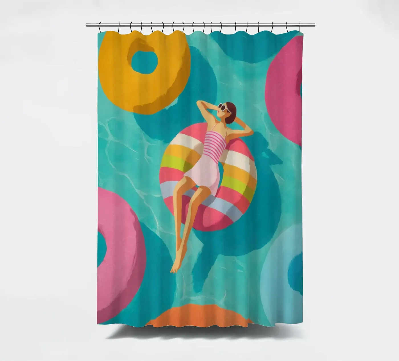 Pool Float douchegordijn van Ciao Bella