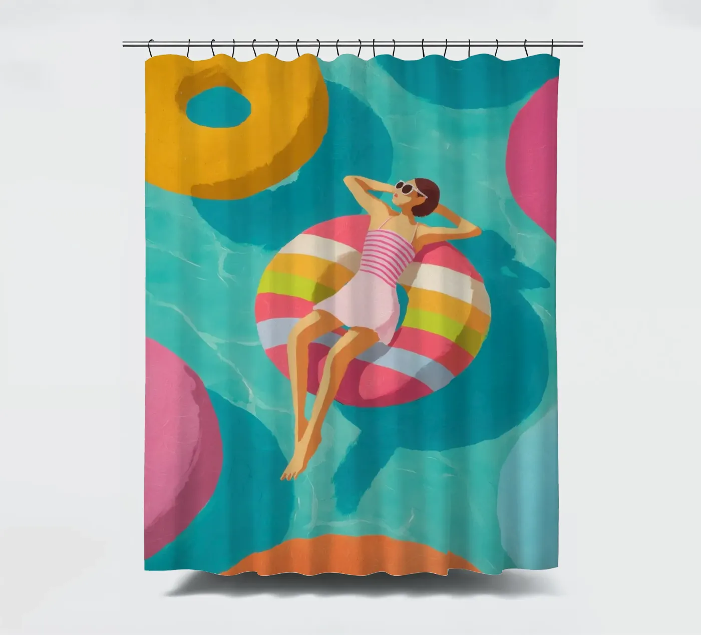 Pool Float douchegordijn van Ciao Bella
