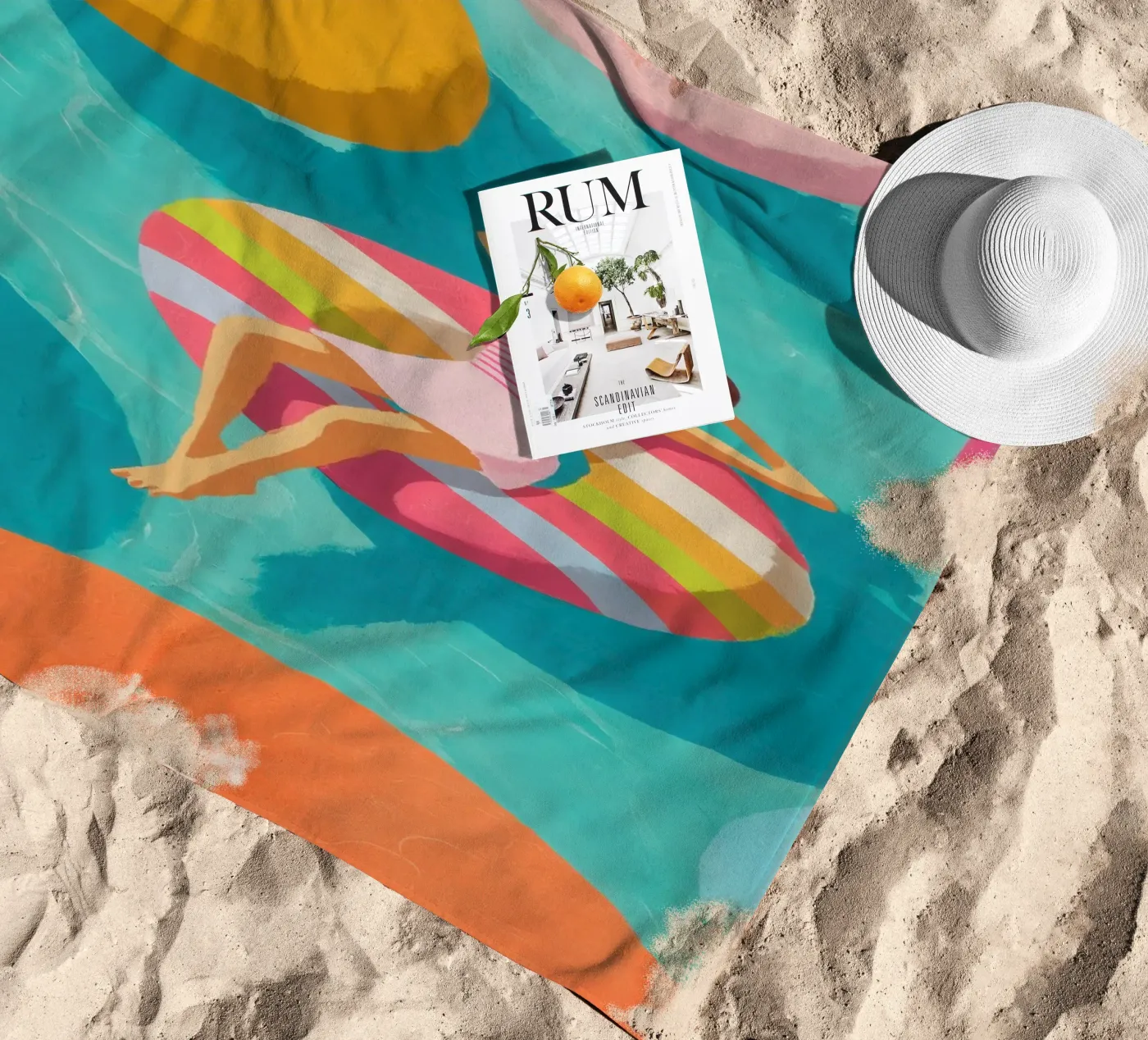 Pool Float Strandtuch von Ciao Bella