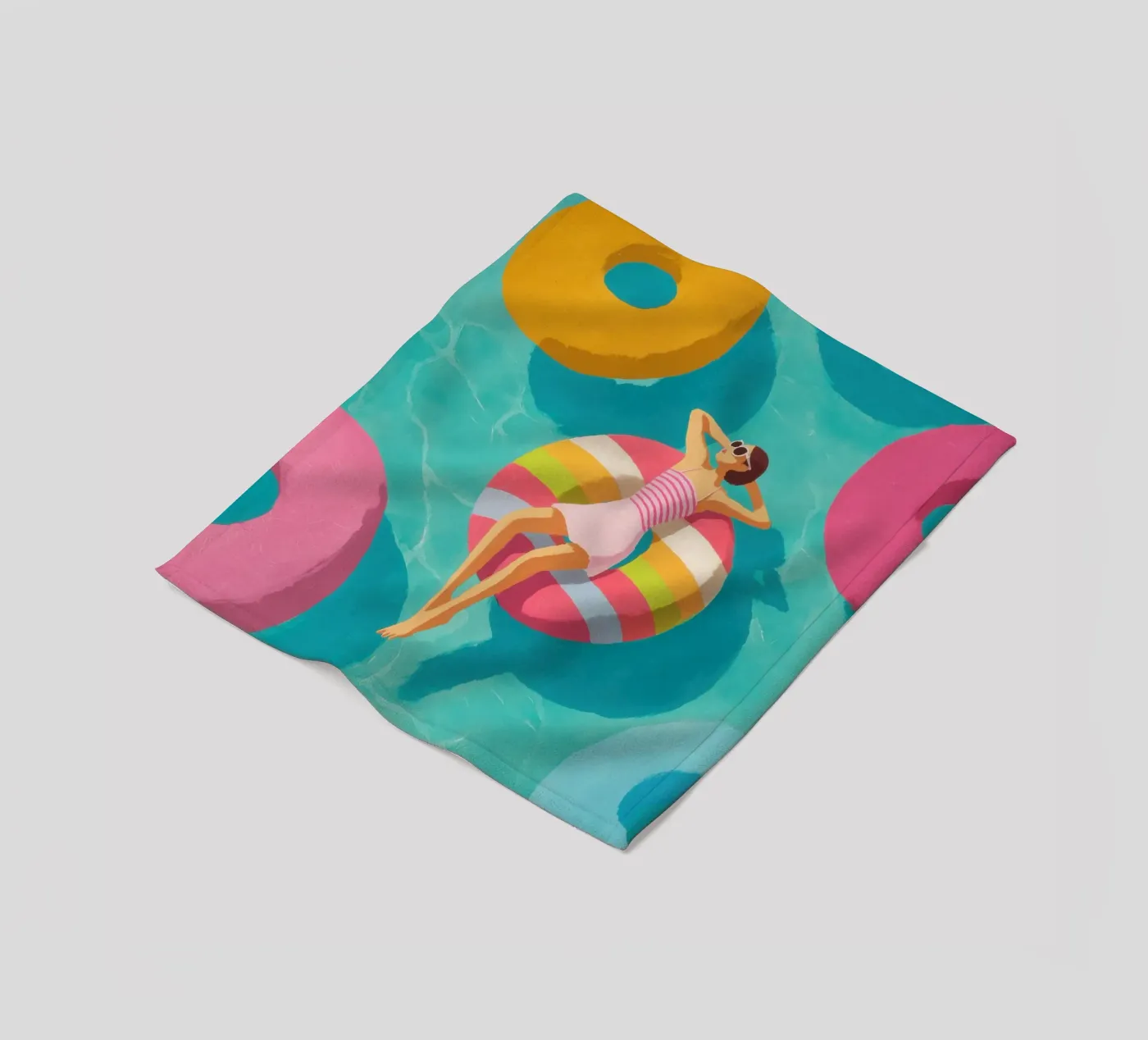Pool Float Fleecedecke von Ciao Bella