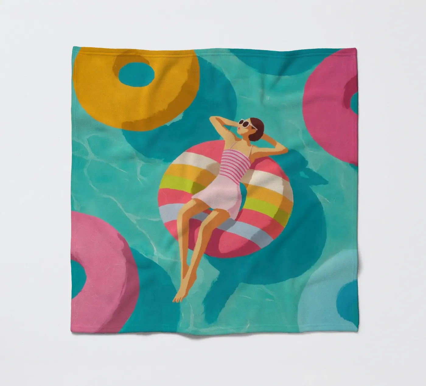 Pool Float Fleecedecke von Ciao Bella
