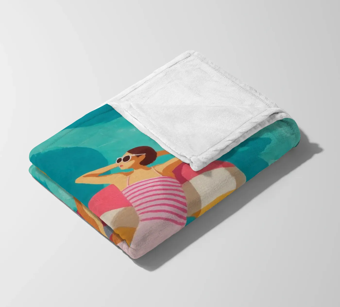 Pool Float Fleecedecke von Ciao Bella