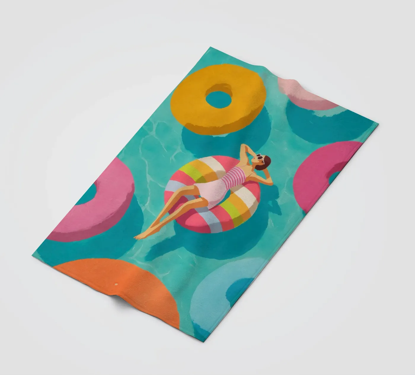 Pool Float Fleecedecke von Ciao Bella