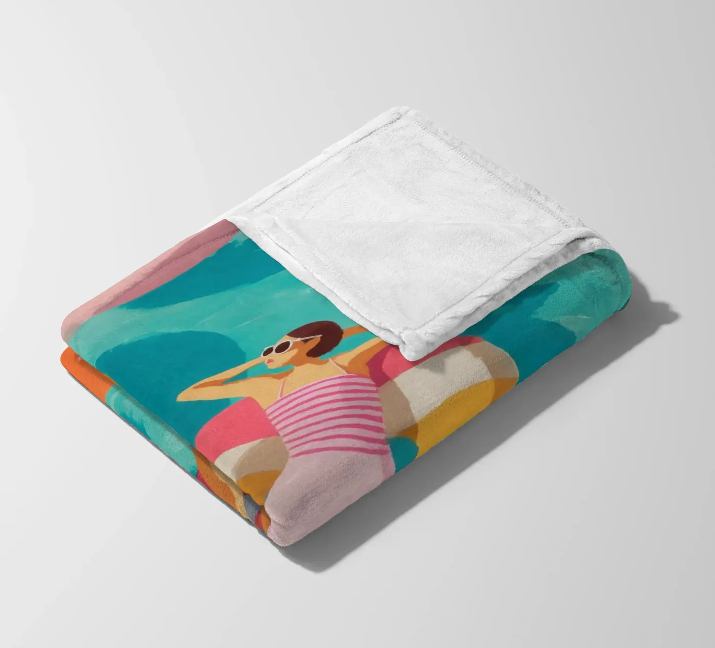 Pool Float Fleecedecke von Ciao Bella