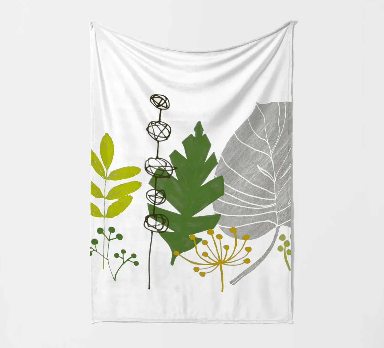 Turn A New Leaf coperta in pile da Catherine Aguilar
