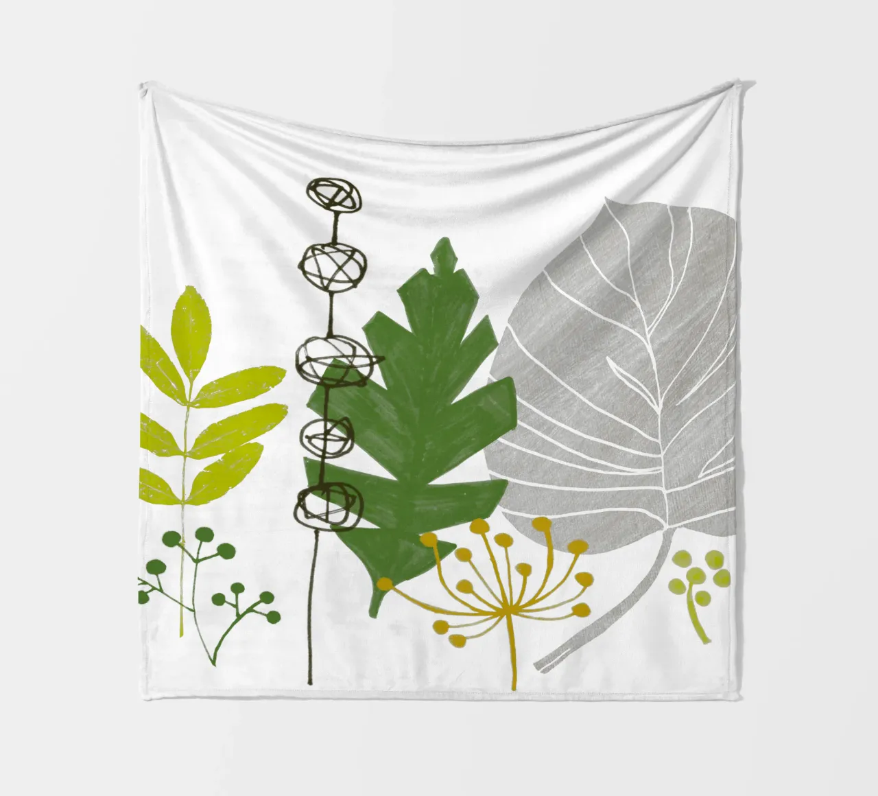 Turn A New Leaf coperta in pile da Catherine Aguilar