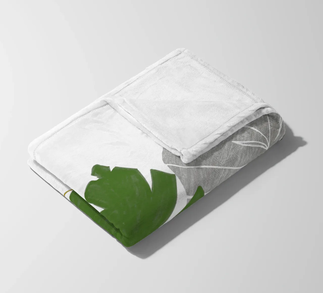 Turn A New Leaf coperta in pile da Catherine Aguilar