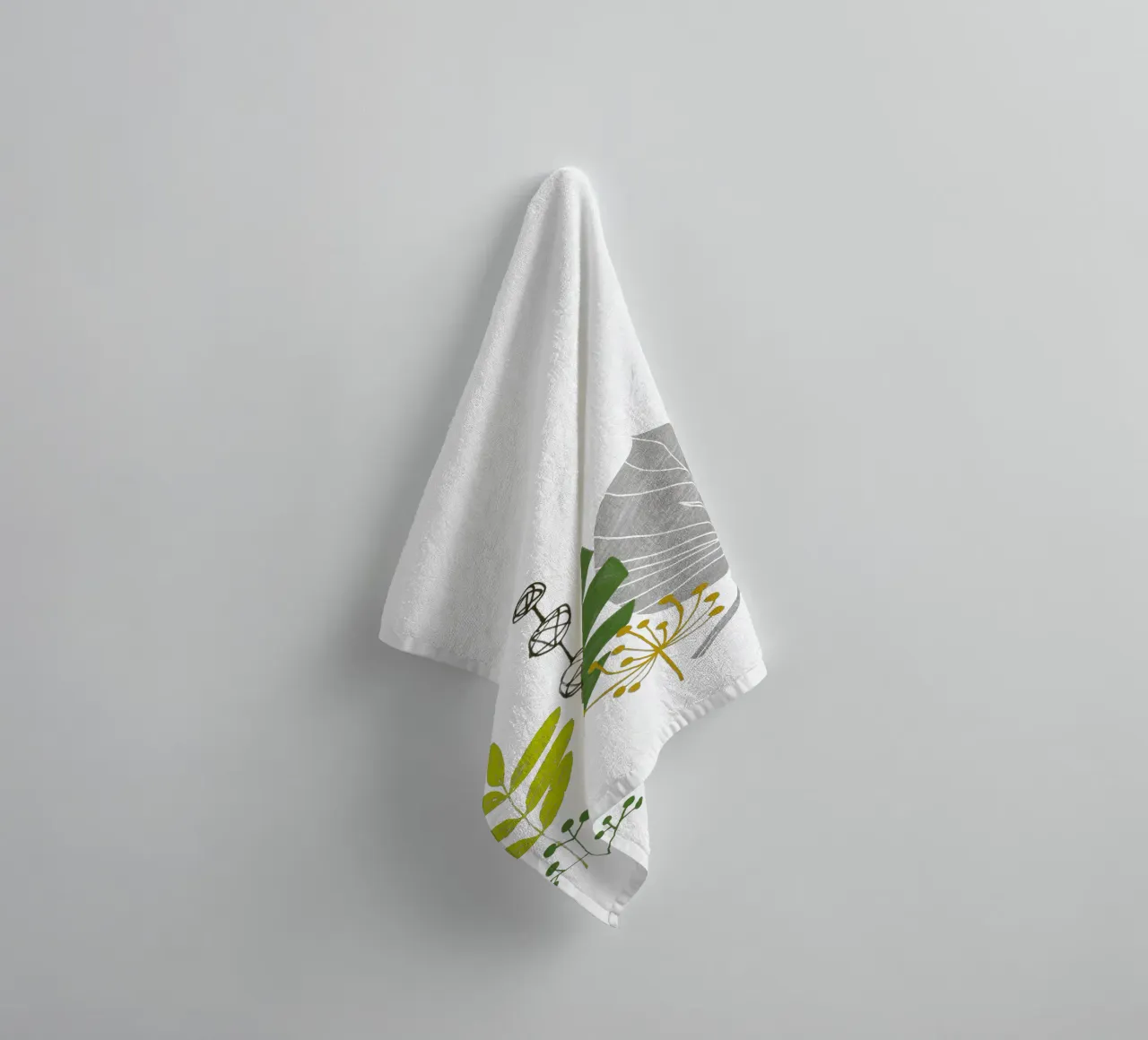 Turn A New Leaf asciugamano da bagno da Catherine Aguilar