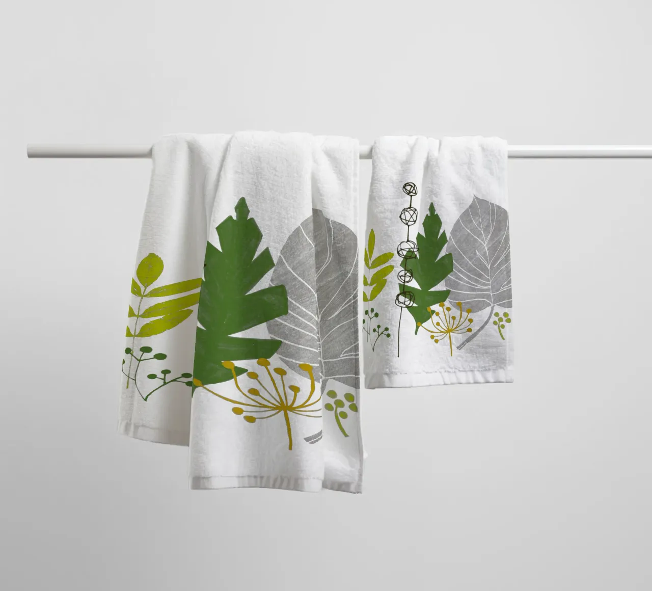 Turn A New Leaf asciugamano da bagno da Catherine Aguilar