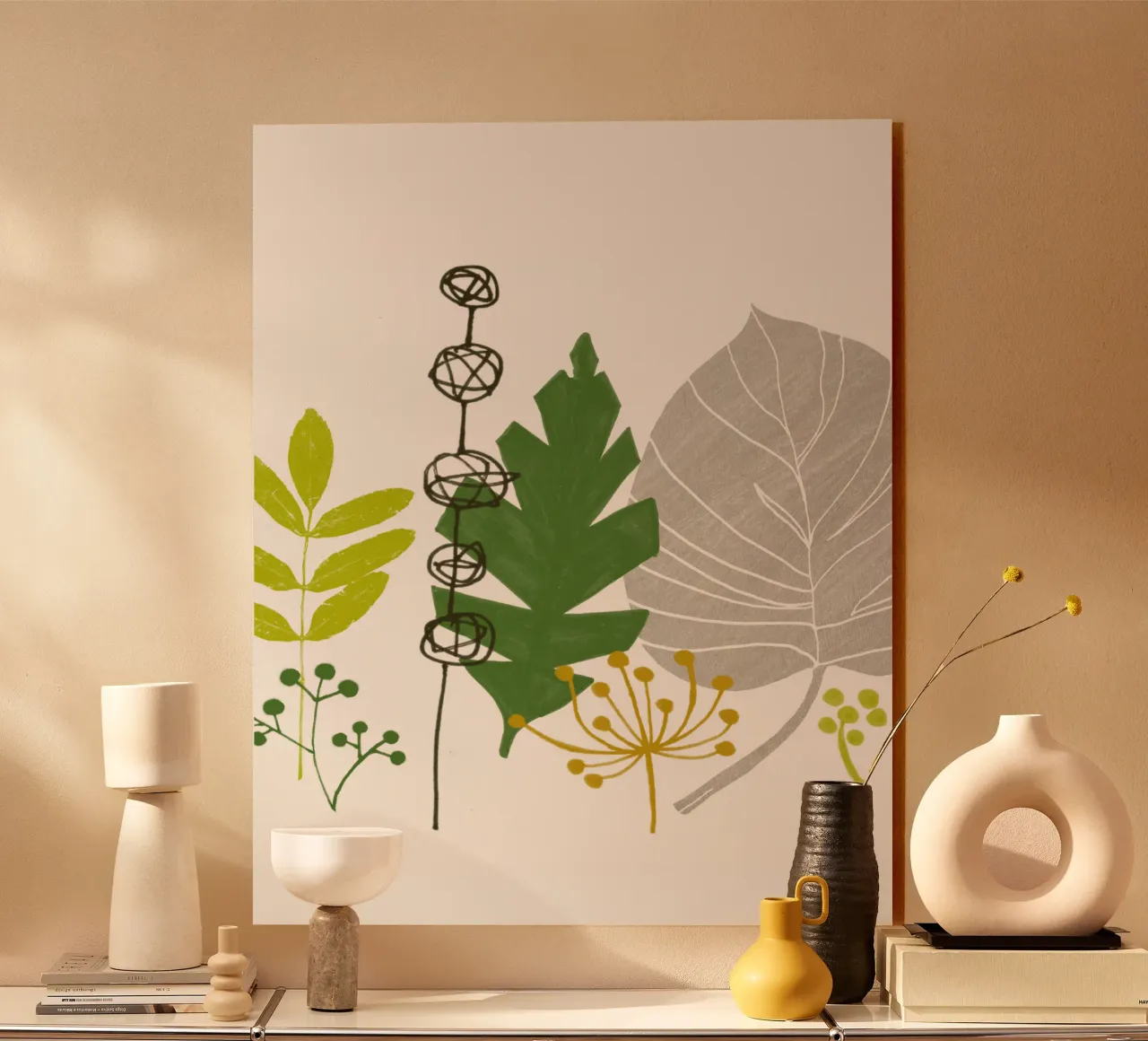 Turn A New Leaf plexiglass da Catherine Aguilar