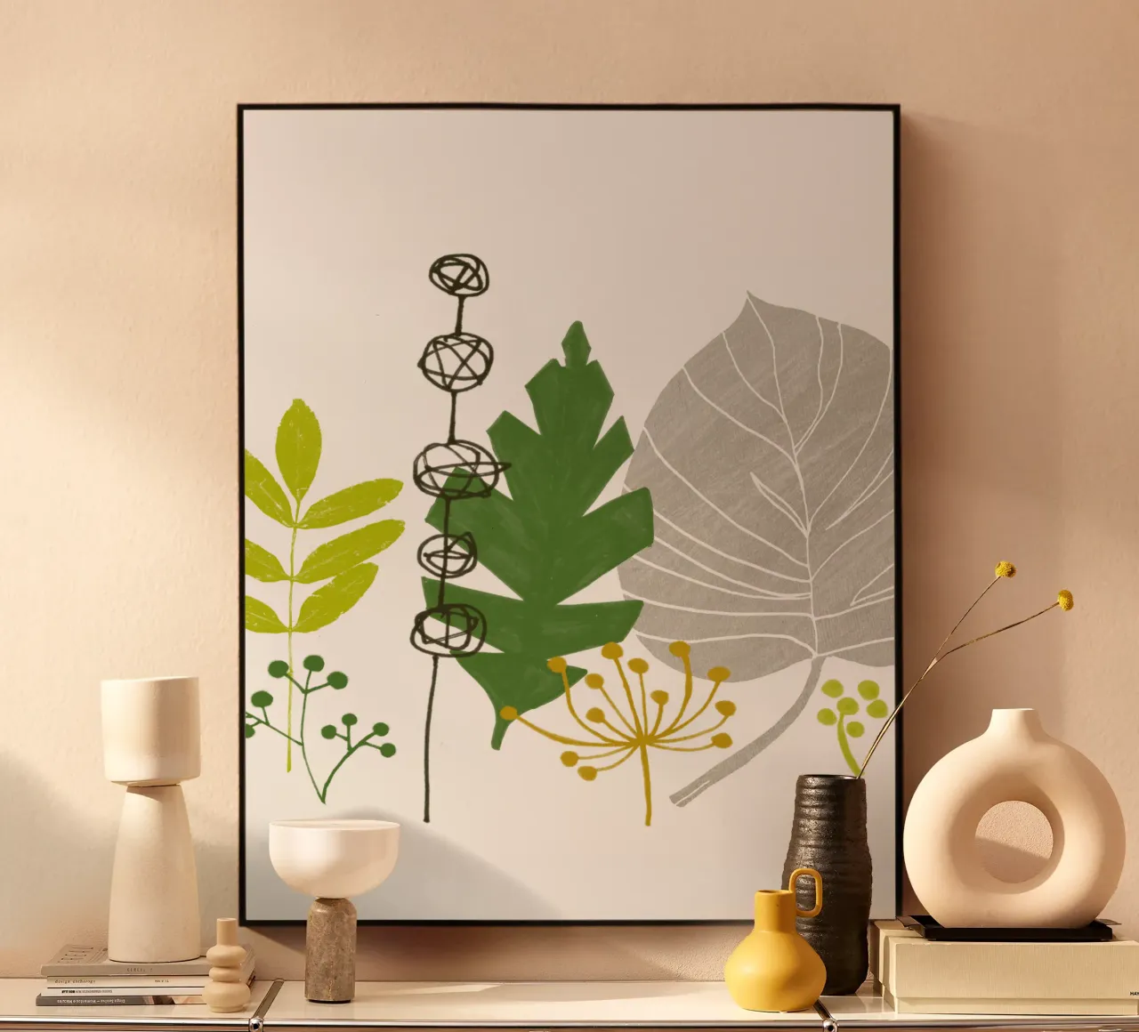 Turn A New Leaf alluminio dibond da Catherine Aguilar