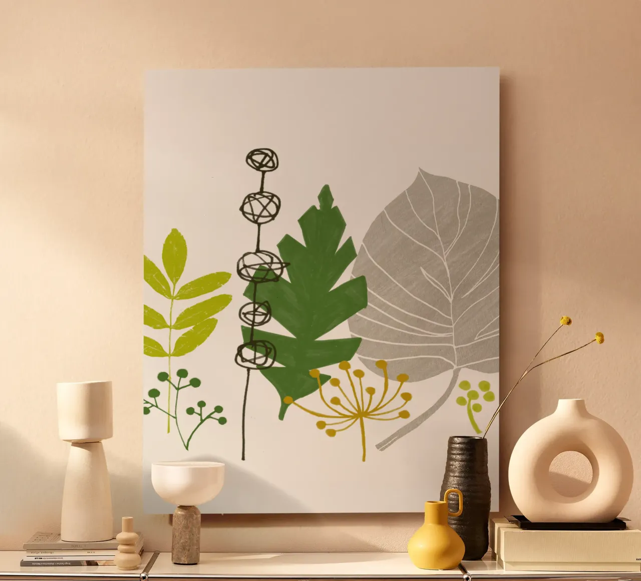 Turn A New Leaf alluminio dibond da Catherine Aguilar