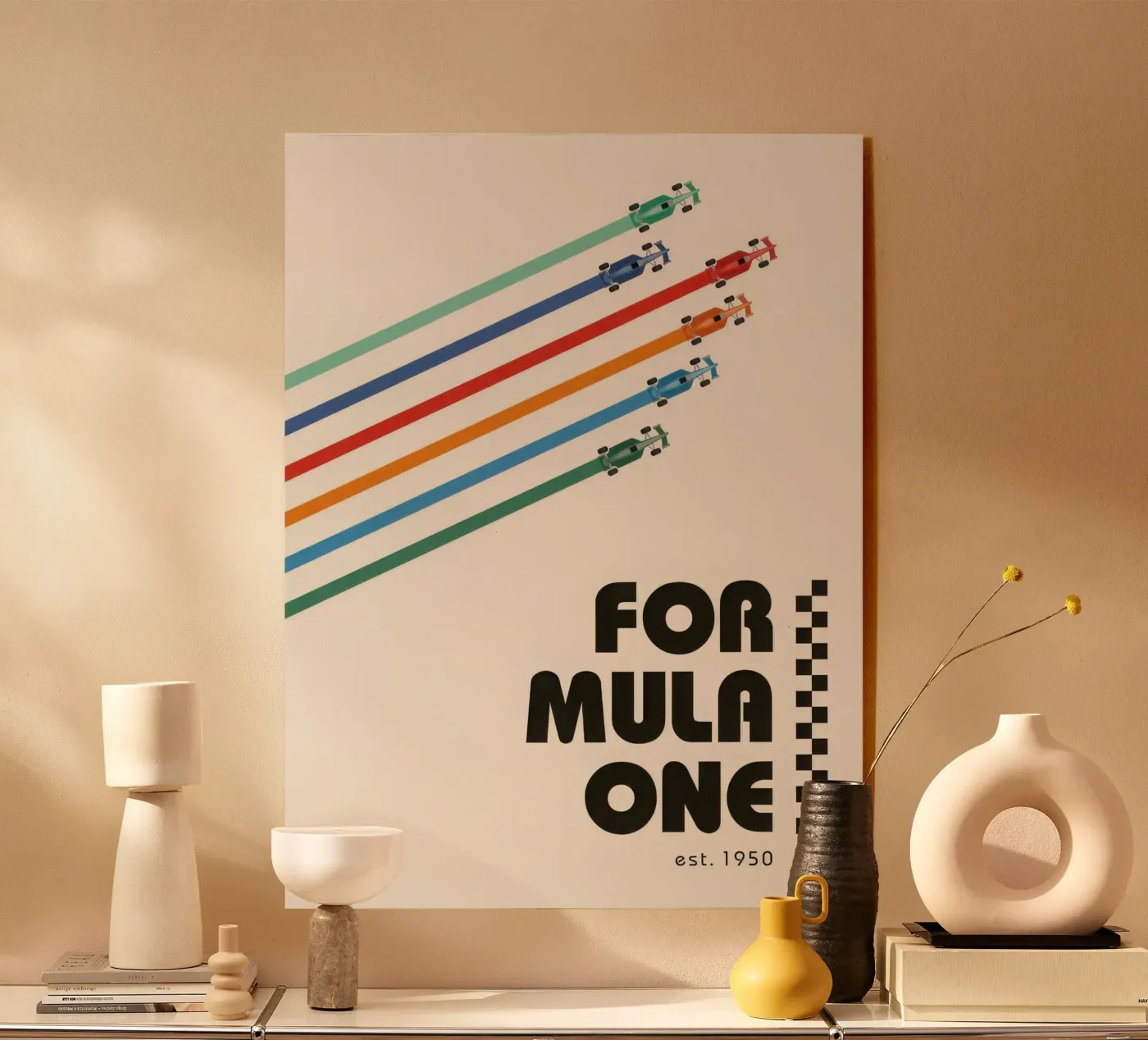 Formula Uno plexiglass da Betty Dyer
