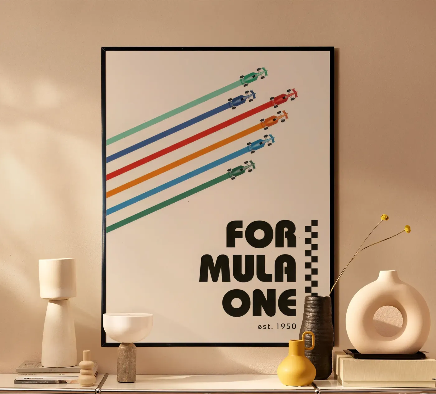 Formula One poster by Betty Dyer