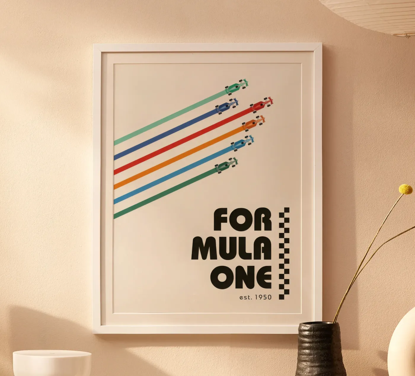 Formula One poster by Betty Dyer