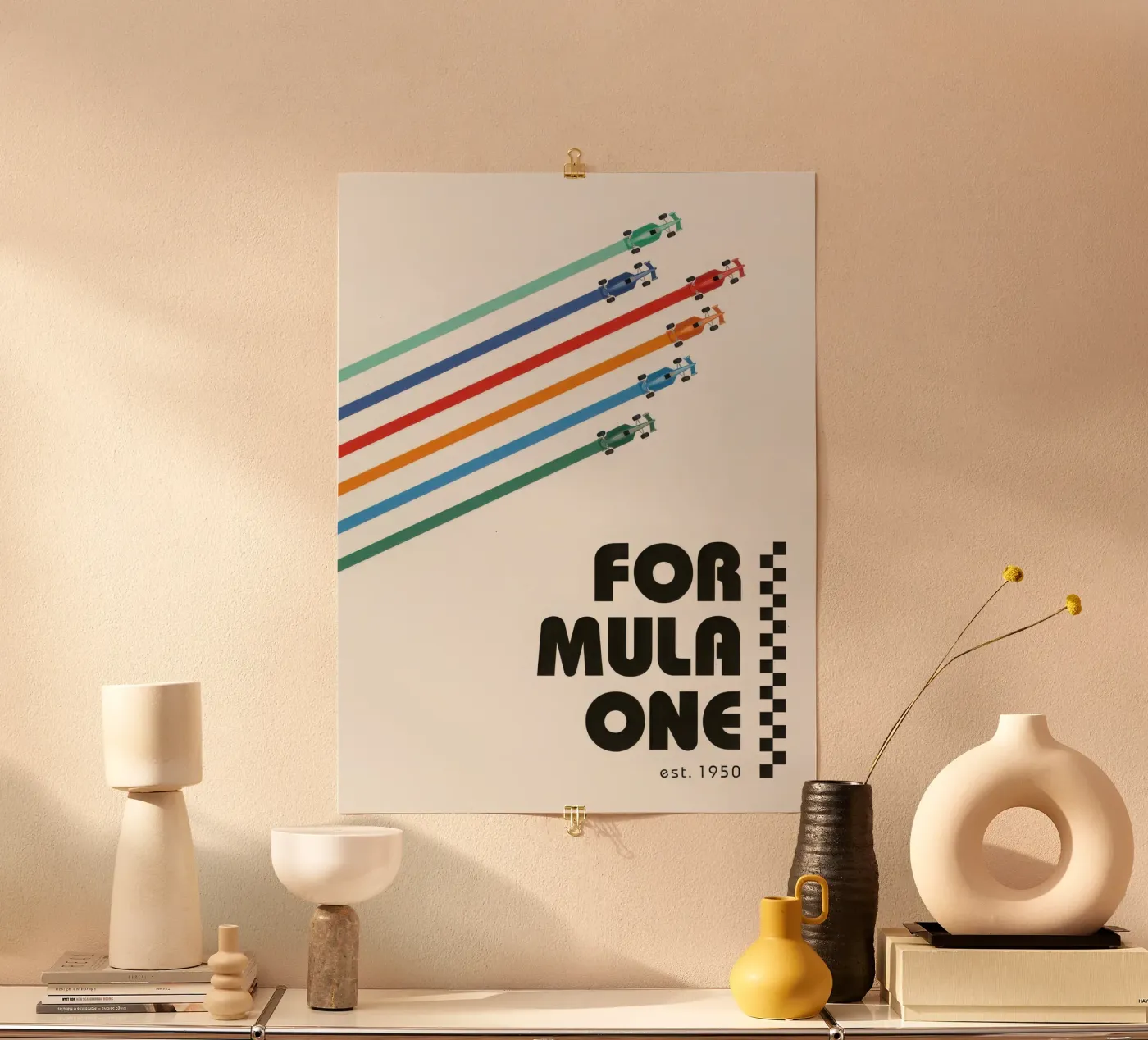 Formula One poster by Betty Dyer