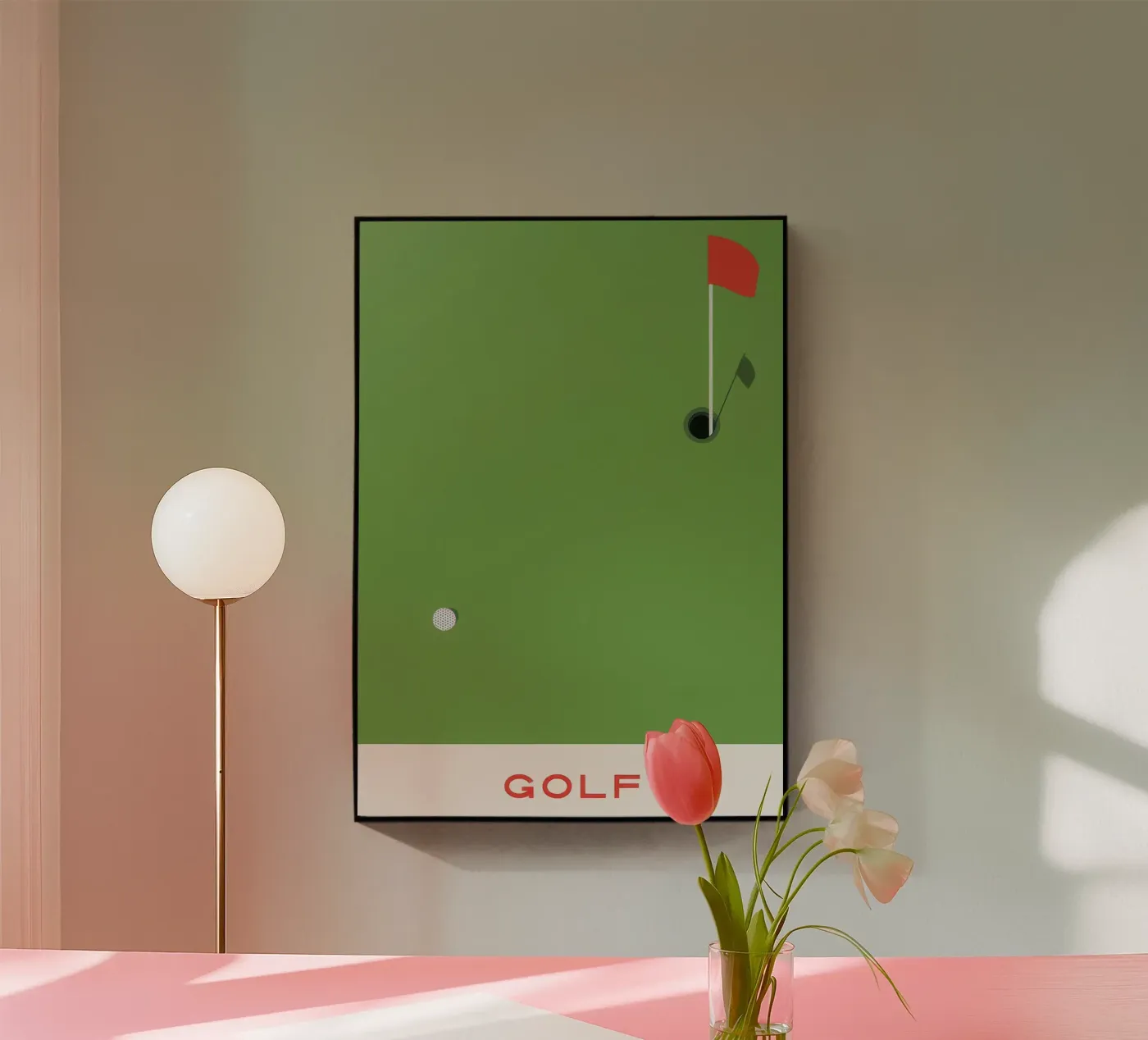 GOLF plexiglass da Betty Dyer
